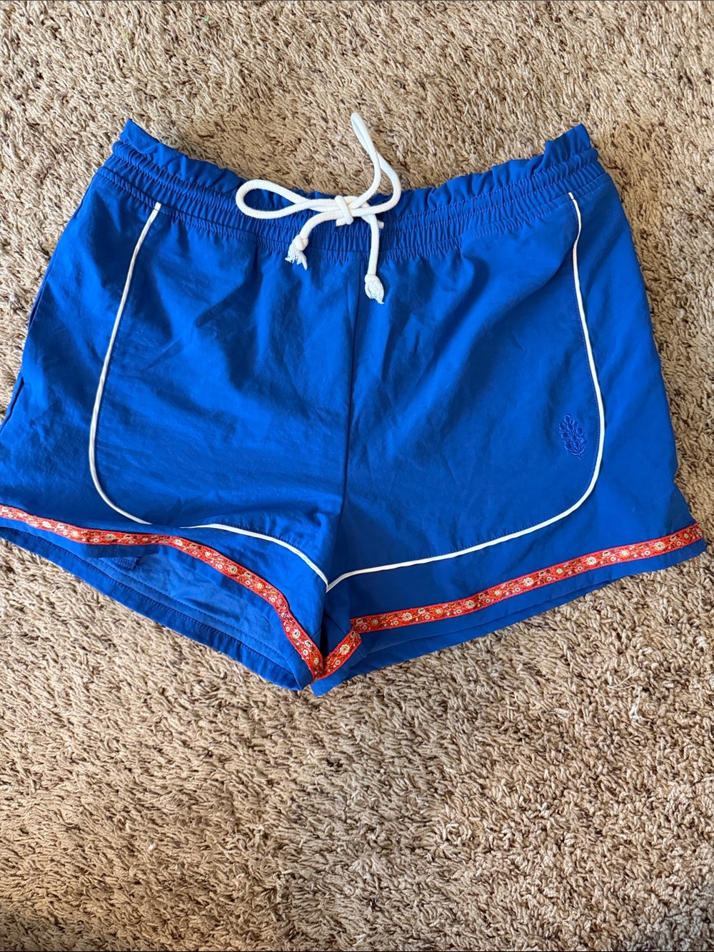 Blue Women's Drawstring FP Movement Shorts